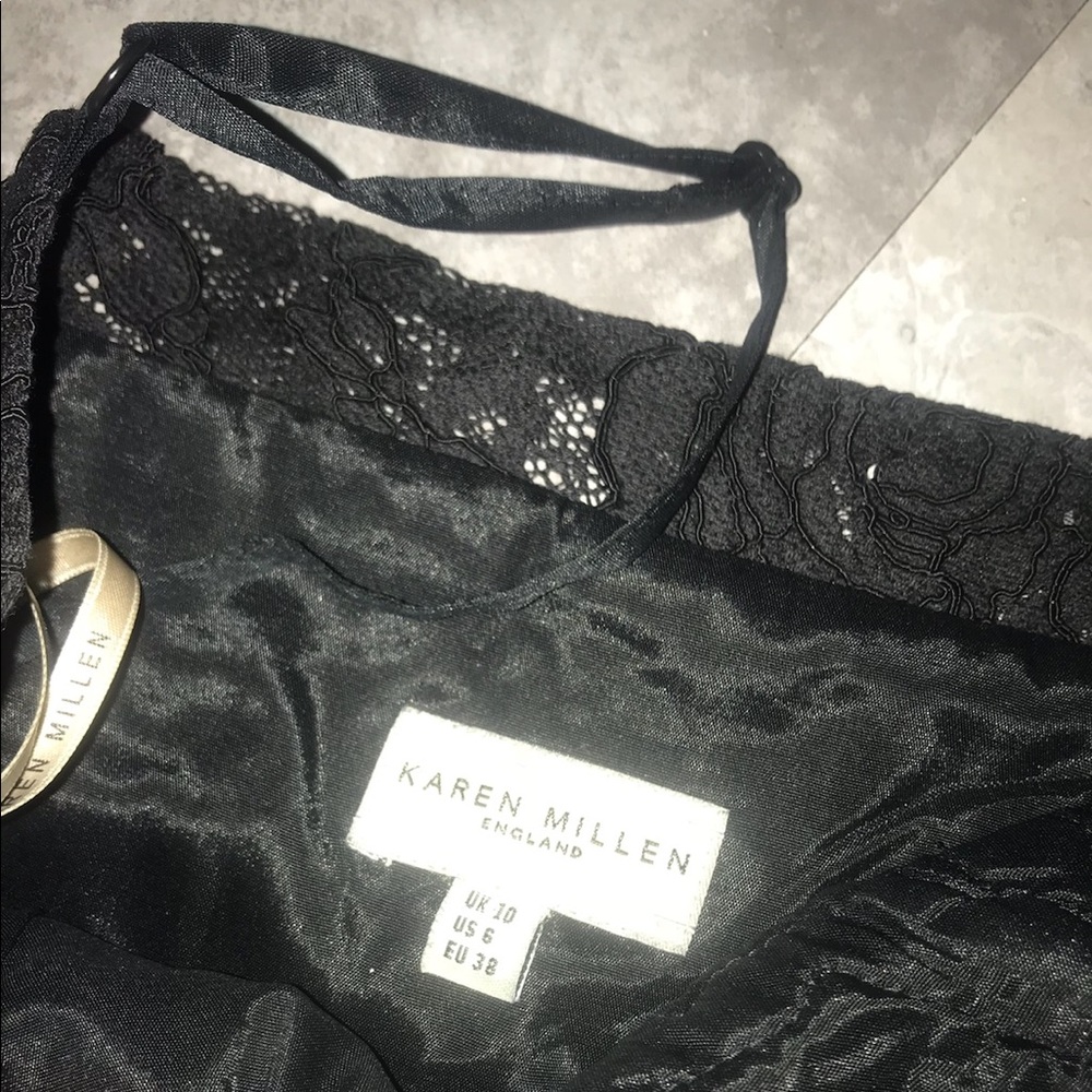 Karen Millen Lace Square Cropped